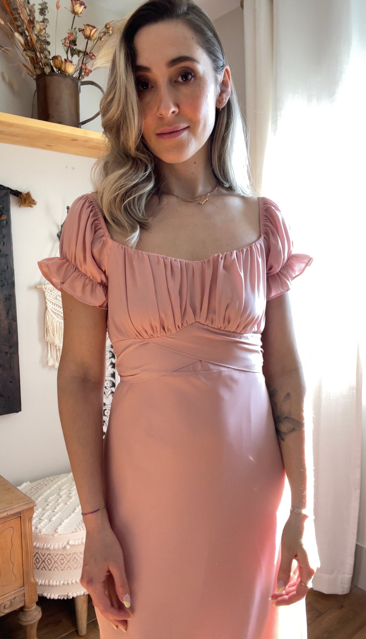 Sweetheart Midi Dress