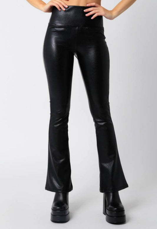 Alessio Faux Leather Leggings