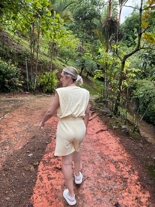 Quepos Shoulder Pad Tank