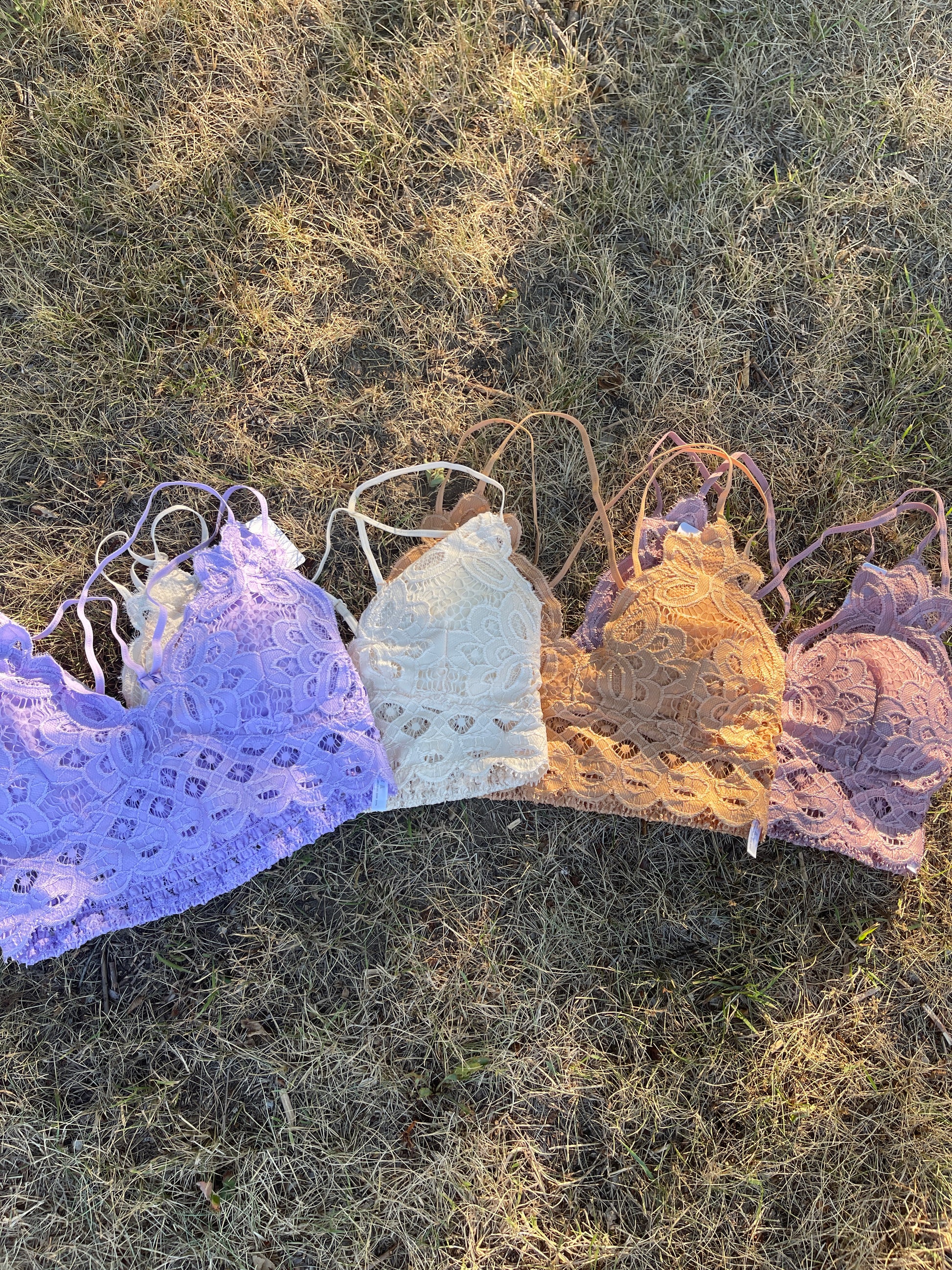 Boho Lace Bralette – Harlequin Collection