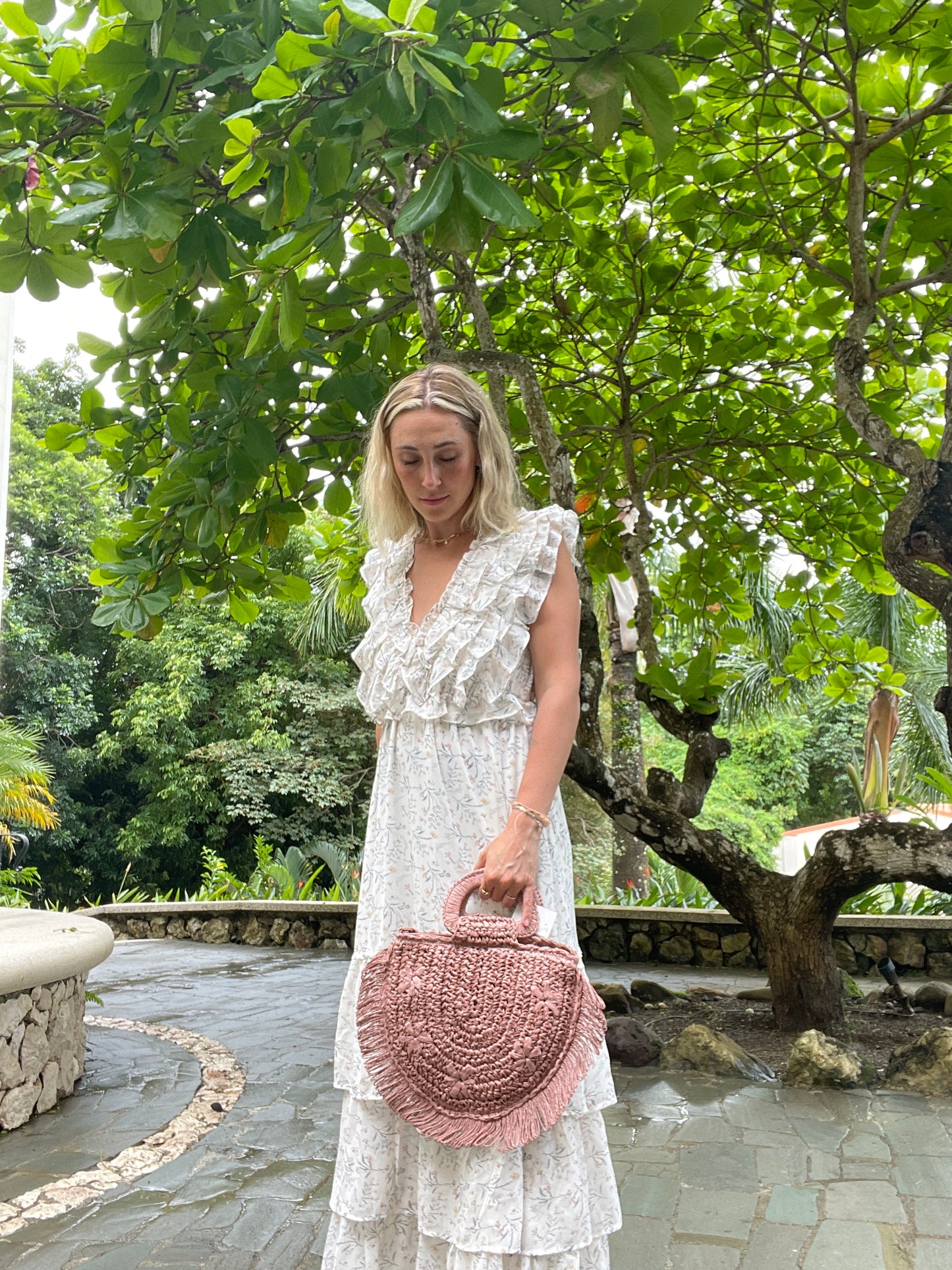 Straw Braided Handbag