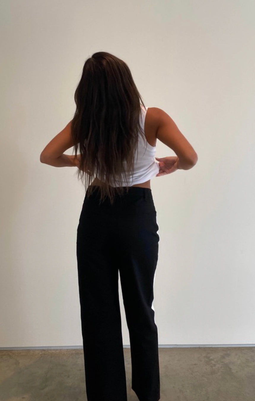 Billy Black and White Denim