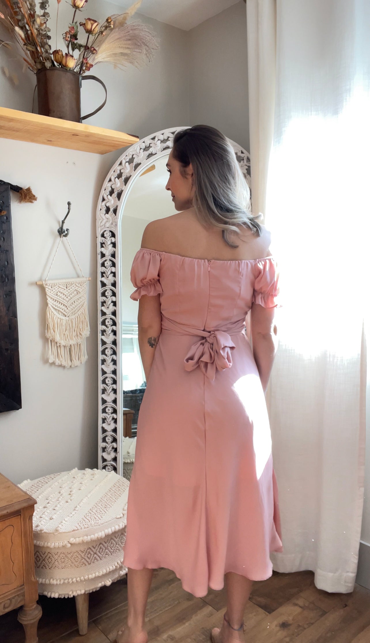 Sweetheart Midi Dress